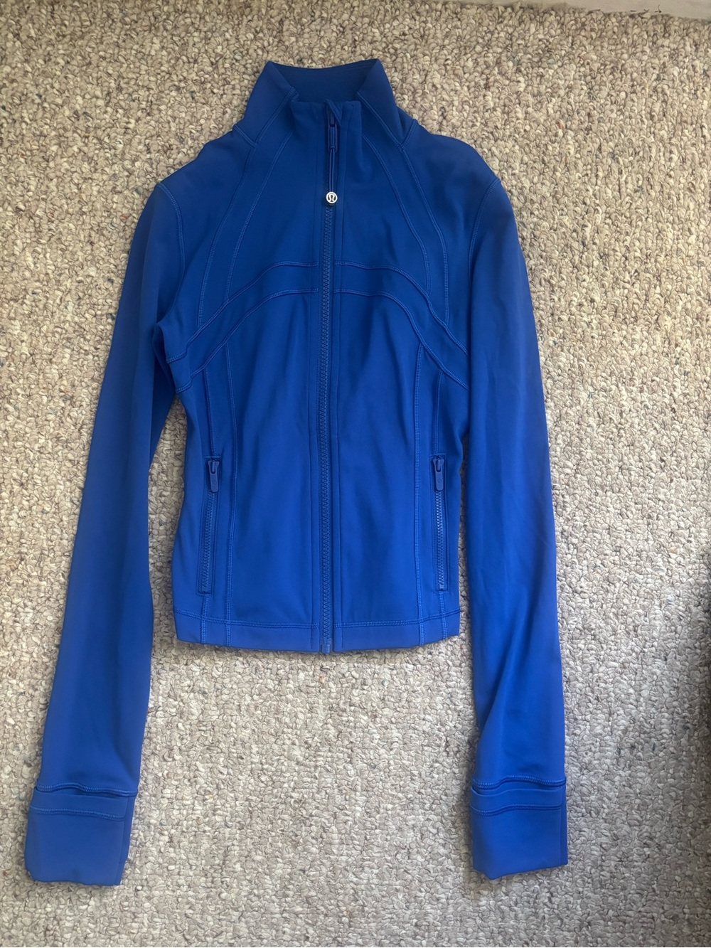 Lululemon Cobalt Define Cropped Jacket